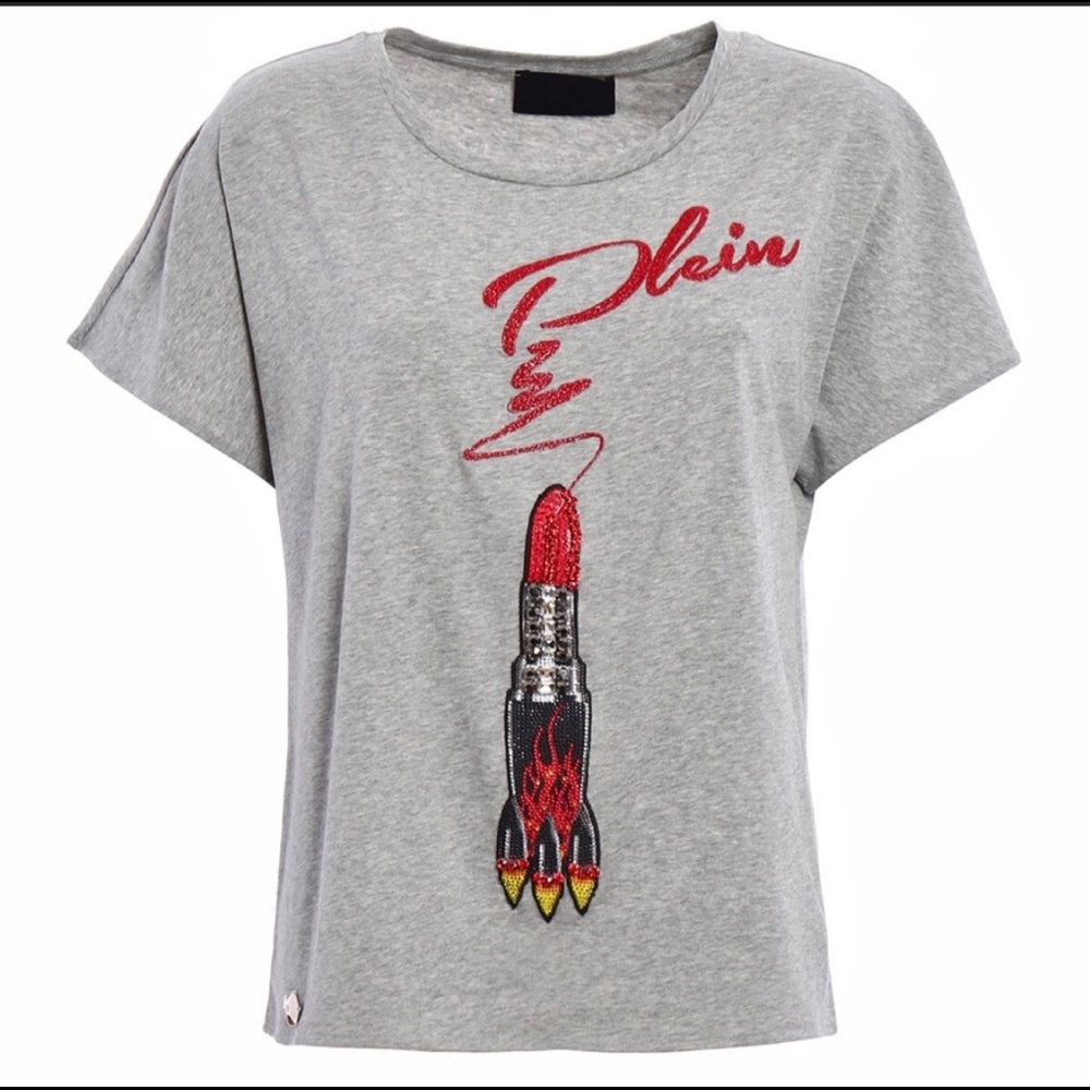 Philipp Plein Celerina rocket embellished shirt